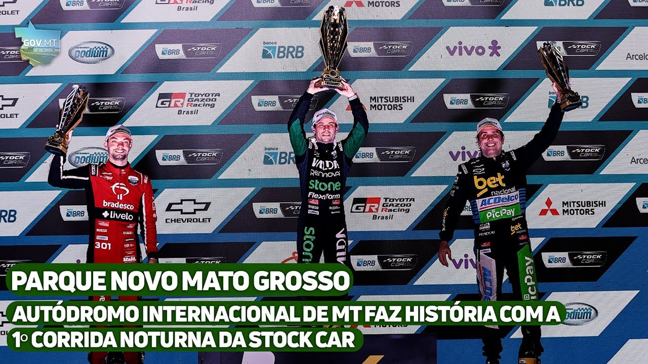 Autódromo Internacional de MT faz história com a 1ª corrida noturna da Stock Car