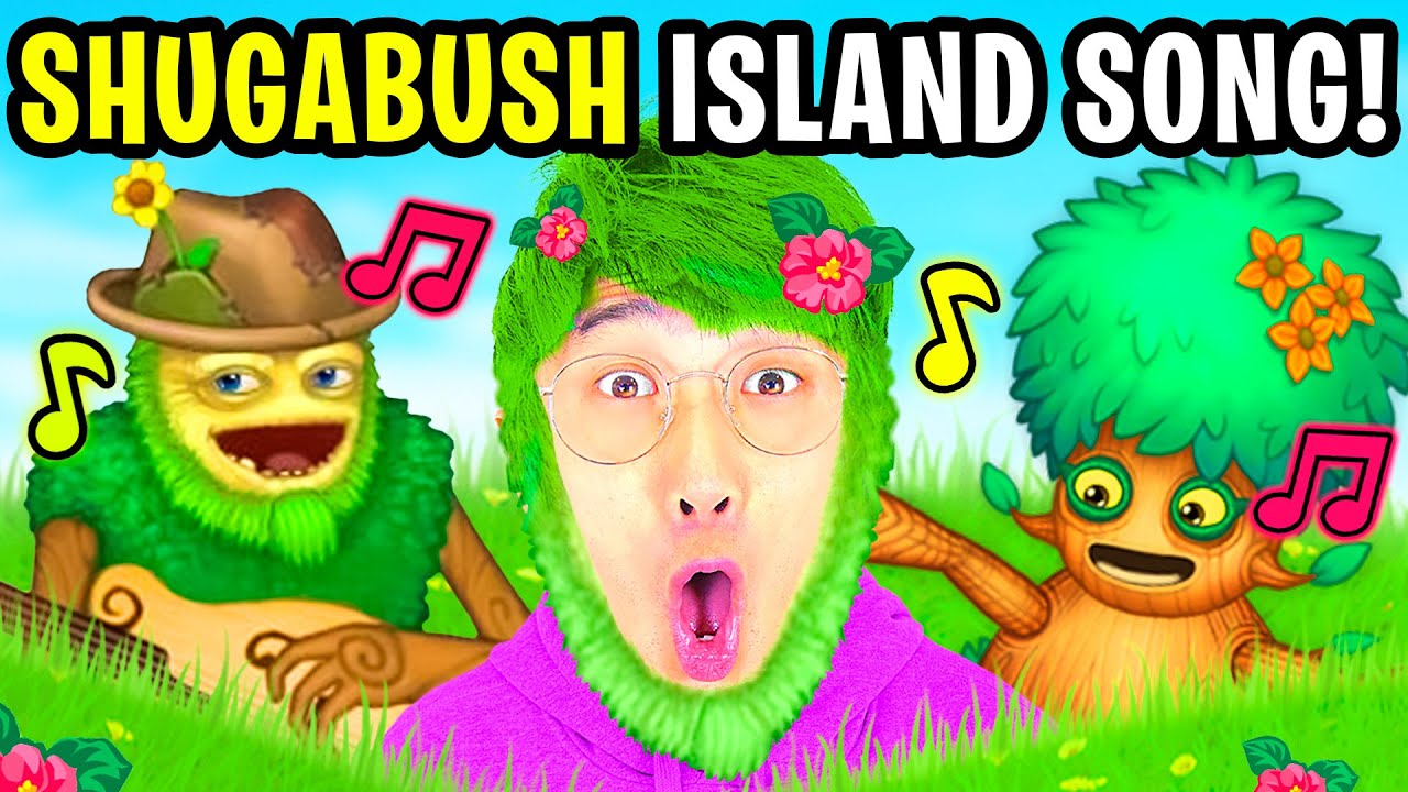 My Singing Monsters - Остров Шугабуш - Полная песня! (LankyBox играет в My Singing Monsters!)