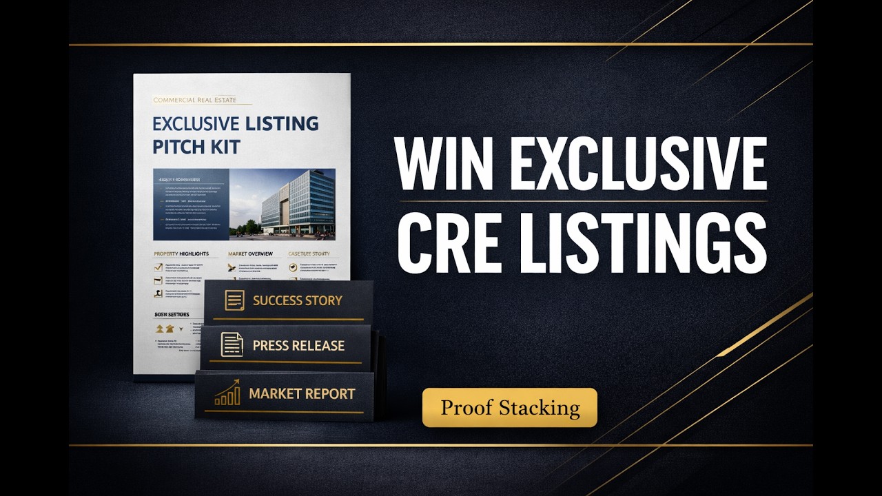 How CRE Brokers Wins Exclusive Listings | How to Get More Seller Leads in CRE