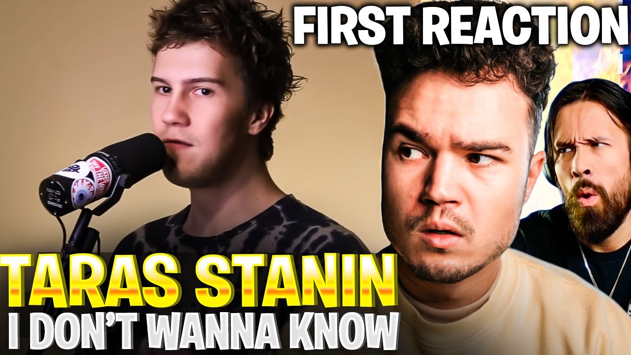 His FIRST Time Hearing TARAS STANIN... This Was UNREAL! 🤯 | I Don’t Wanna Know - Beatbox Reaction