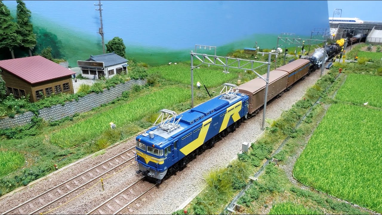 【Nゲージ】のどかな田んぼジオラマ ⑦完成編 / 鉄道模型 レイアウト製作