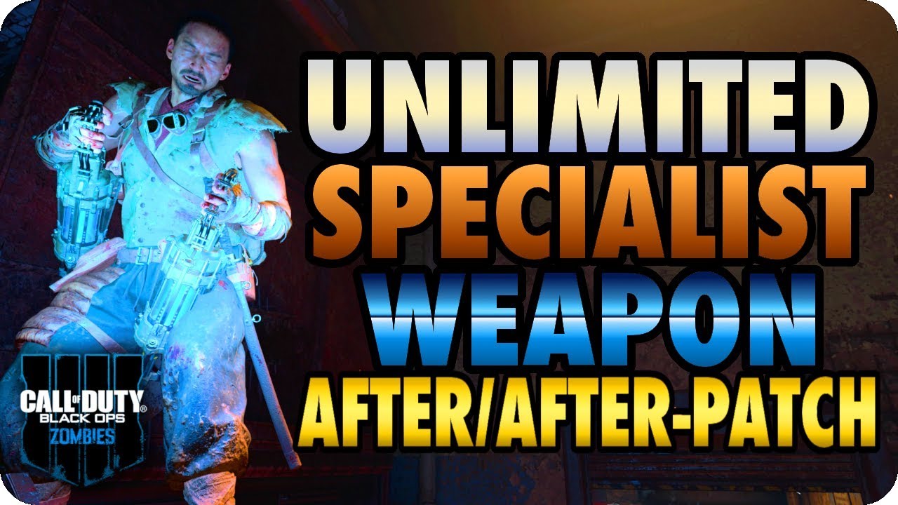 BO4 Zombie Glitches: Solo Unlimited Specialist Weapons Glitch After/After-Patch - Black Ops 4 Glitch
