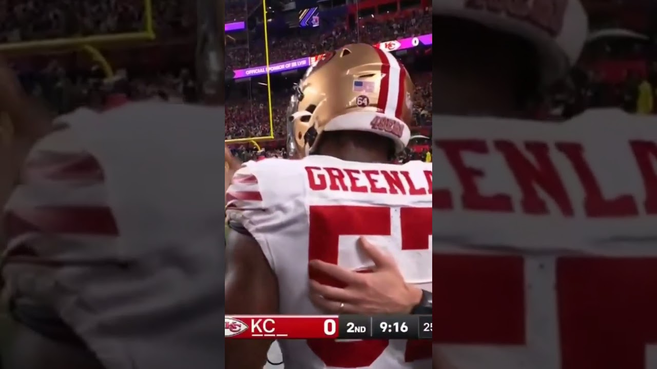 dre greenlaw injury #dregreenlaw #49ers #LVIII #superbowl
