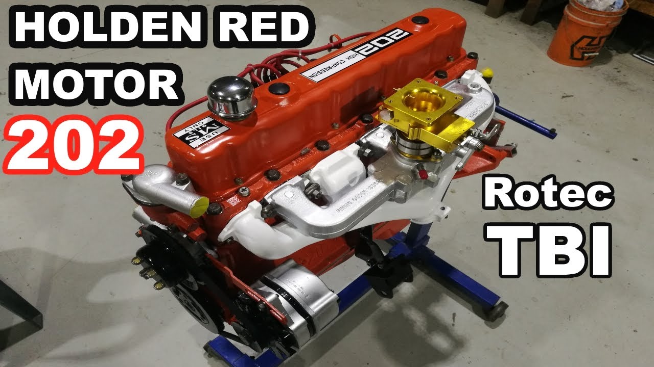 Holden 202 Restoration with Rotec TBI fuel System