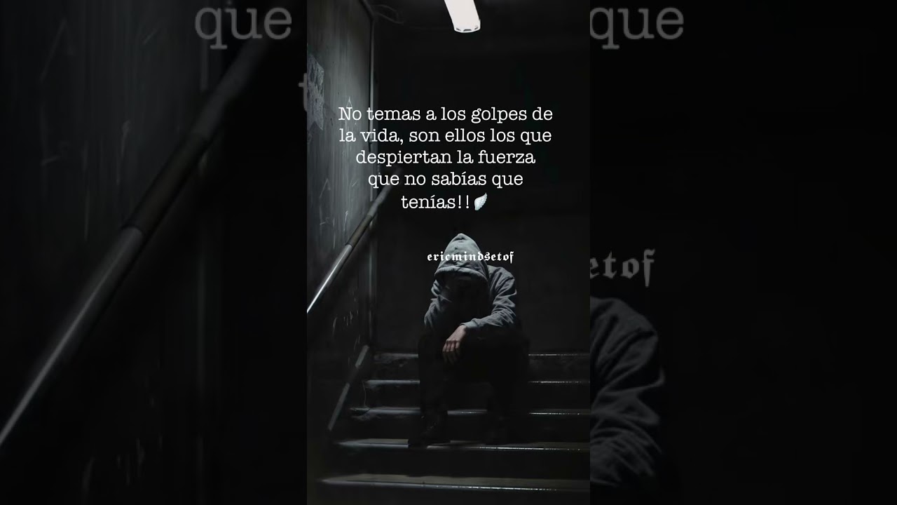 No temas a los golpes🪽. 