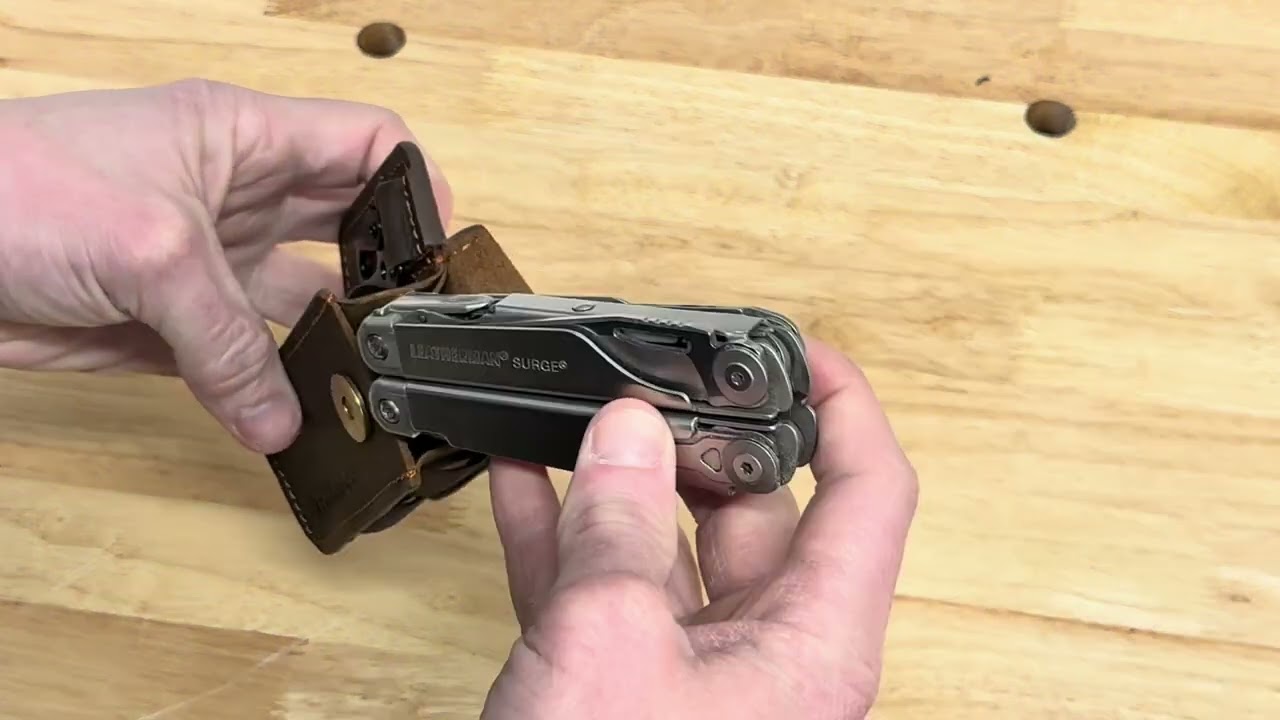 TarbicGear Leather Multitool Sheath for Belt | Honest Review