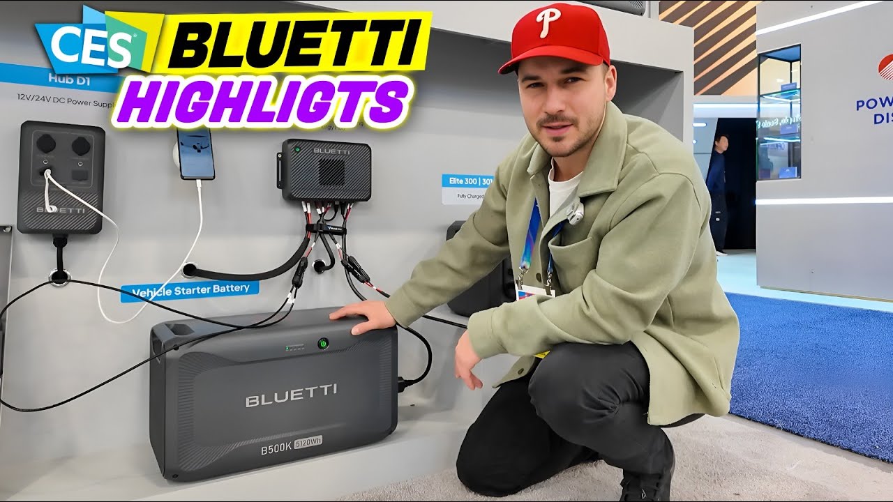CES 2026 Highlights Bluetti: Autark leben für den Blackout der Zukunft