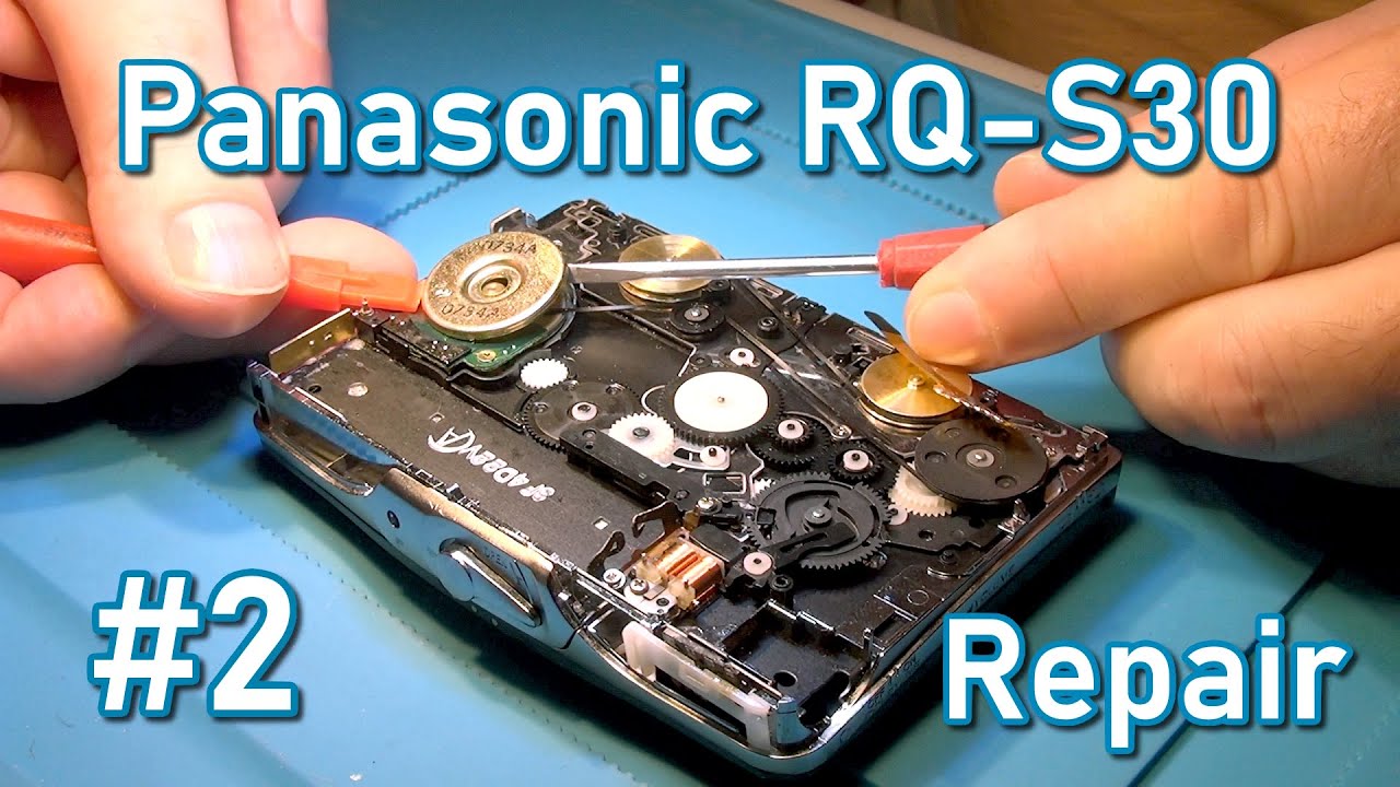 Panasonic RQ-S30 Walkman Reparatur & Restauration - Teil 2