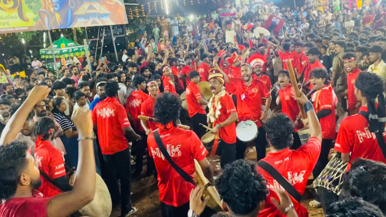 മുല്ലശ്ശേരിൽ തകർത്താടി NNK🥵🔊🙉| NNK THAMBOLAM🥁| @Mullassery 2025 