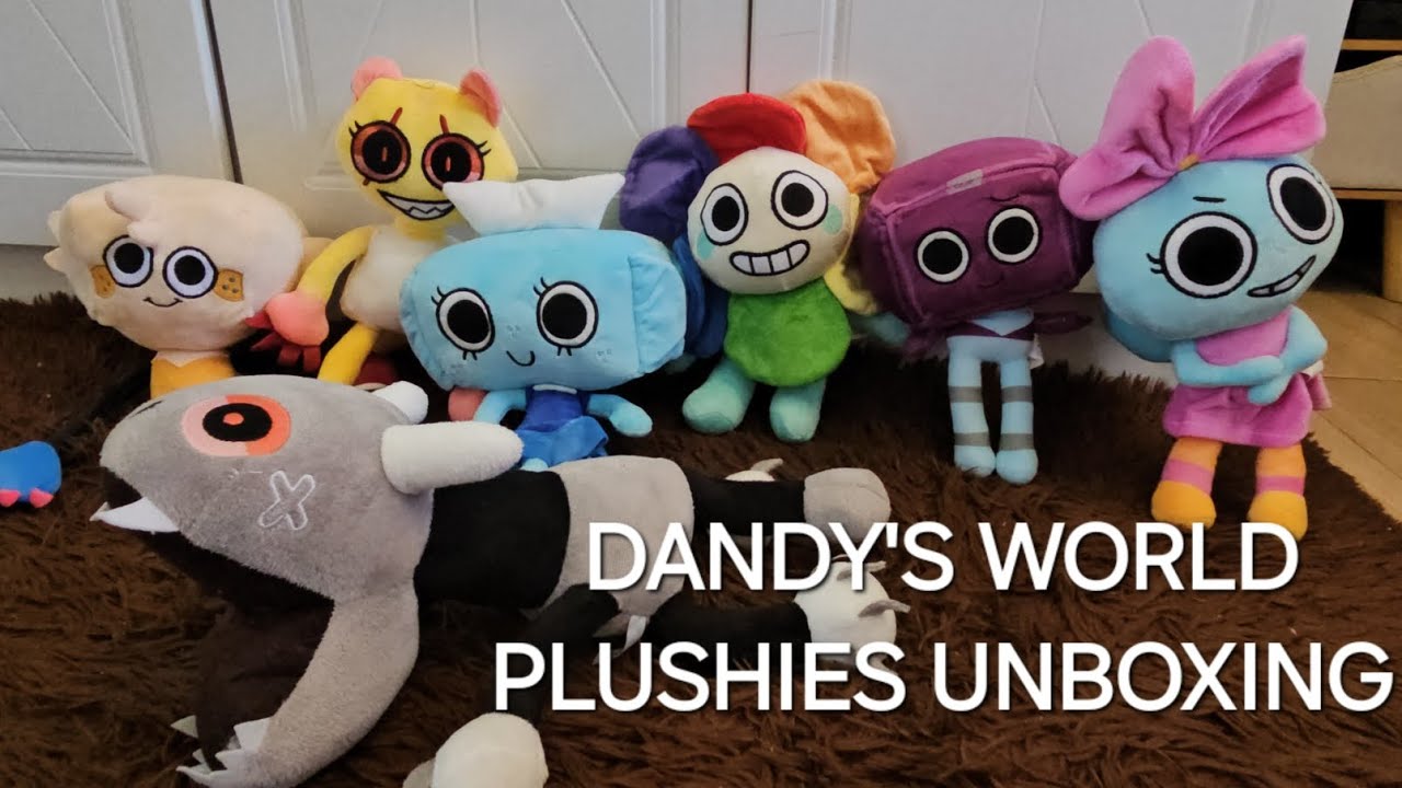 Unboxing Roblox Dandy's World Plushies Plush Toys