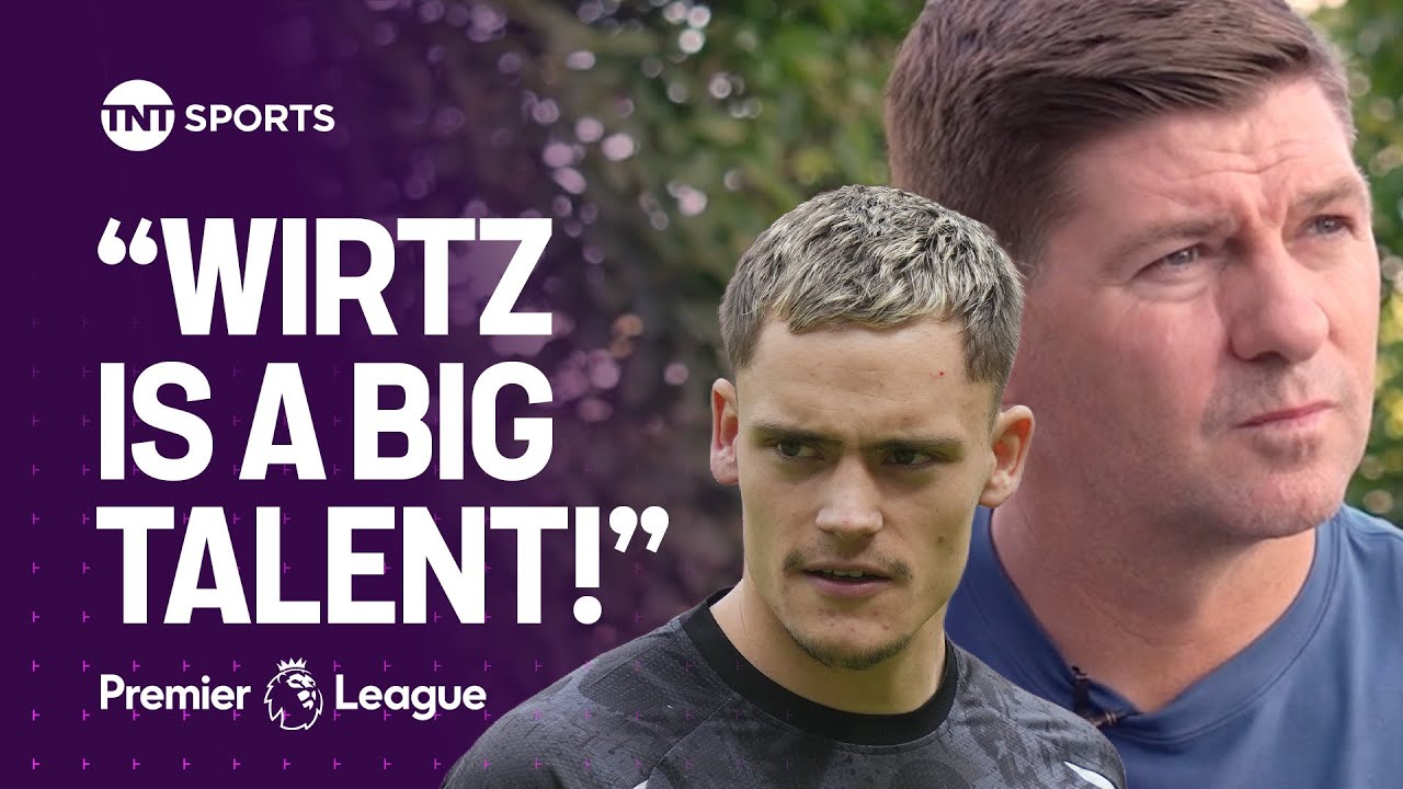 EXCLUSIVE: Steven Gerrard excited to see 'big talent' Florian Wirtz join Liverpool 🔴