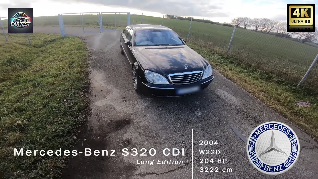 Mercedes-Benz S320 CDI W220 BRABUS 🚀 | POV Drive & Top Speed