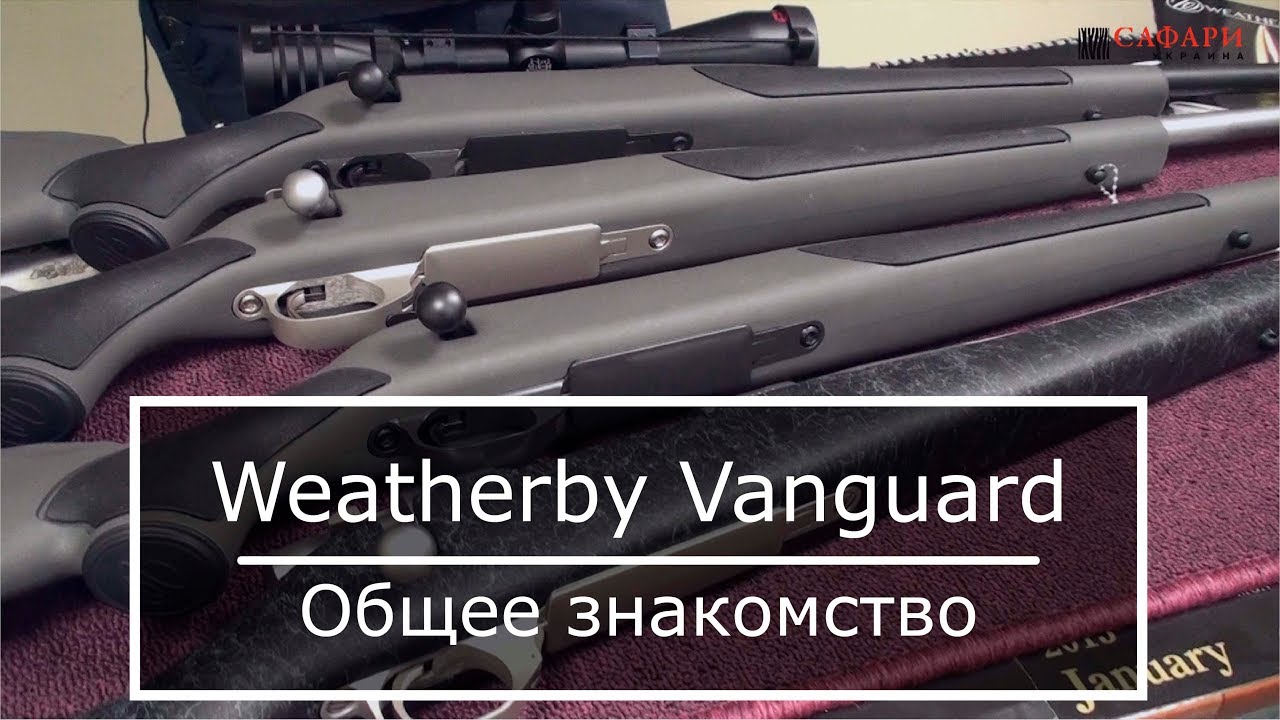 Карабины Weatherby Vanguard || Общее знакомство
