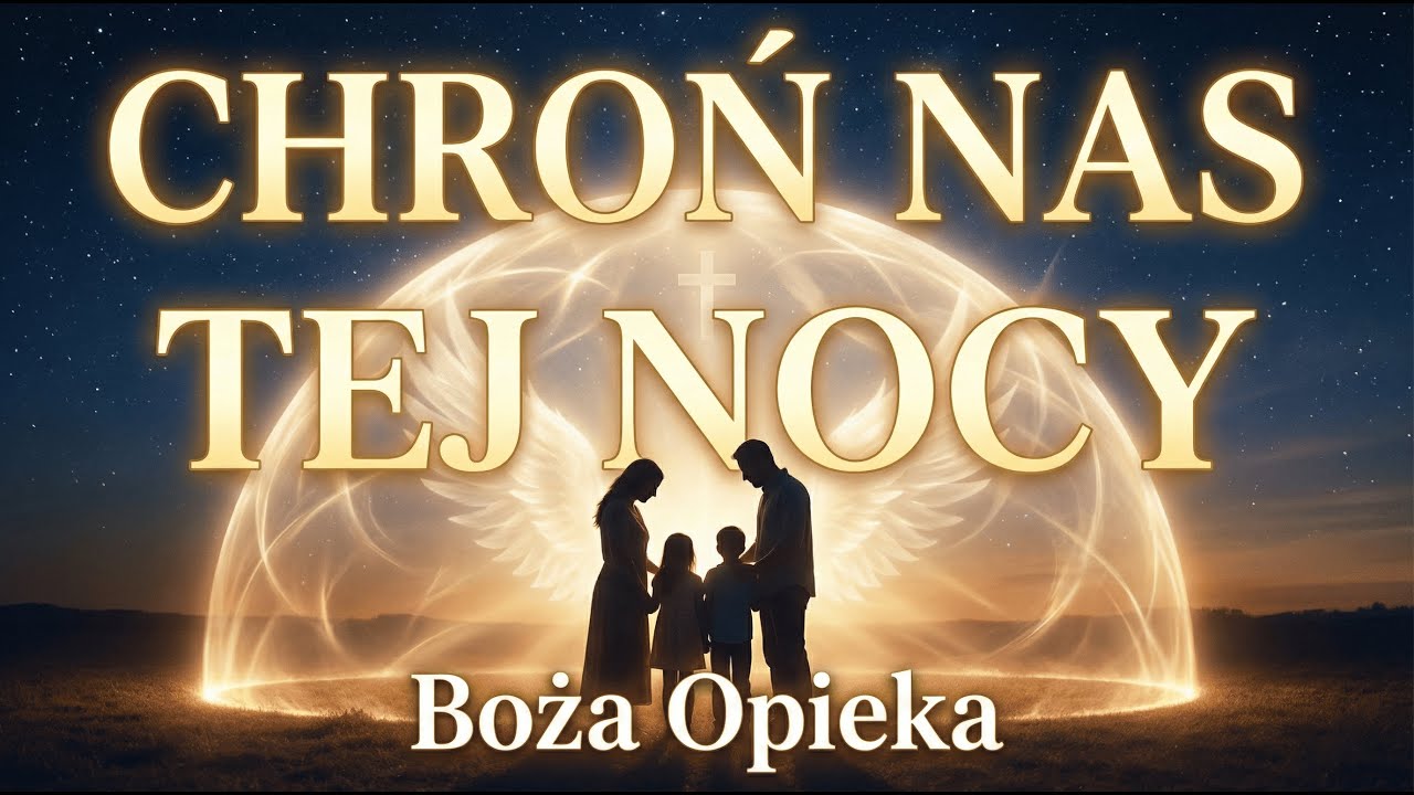 🛡️ Chroń Nas Tej Nocy, Panie - Wieczorna Modlitwa o Ochronę | Muzyka Chrześcijańska