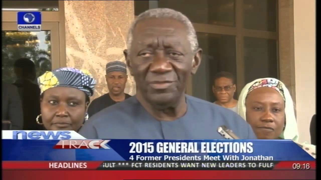 4 Former African Presidents Meet With Jonathan