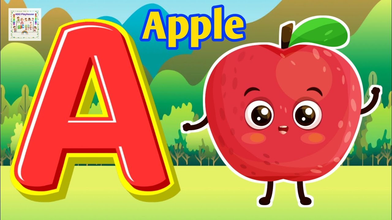 ABC Rhymes for Toddlers |A to Z ABC Phonics Song for Kids | Phonics Fun with A for Apple #kidssongs 