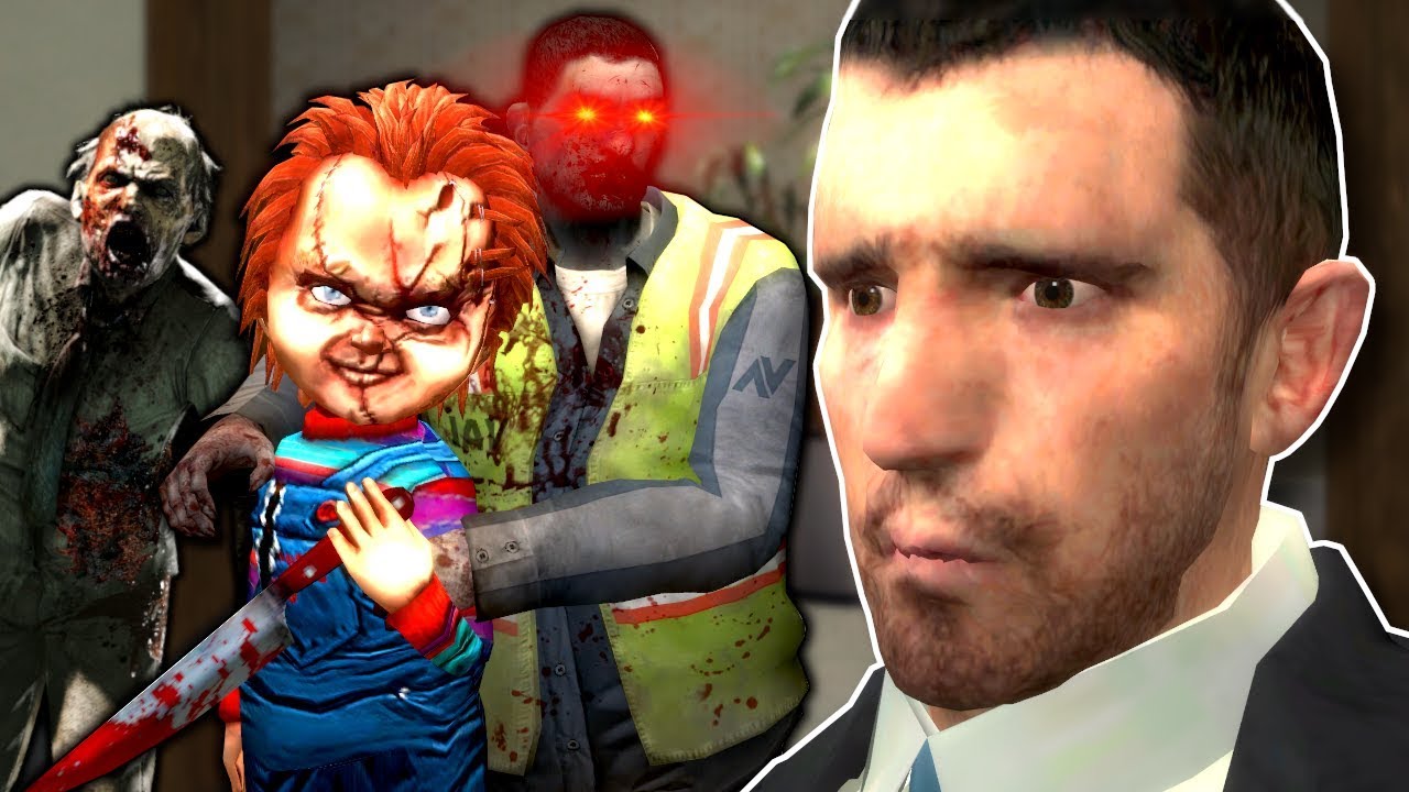 CHUCKY IN THE ZOMBIE APOCALYPSE! - Garry's Mod Gameplay & Zombie Survival