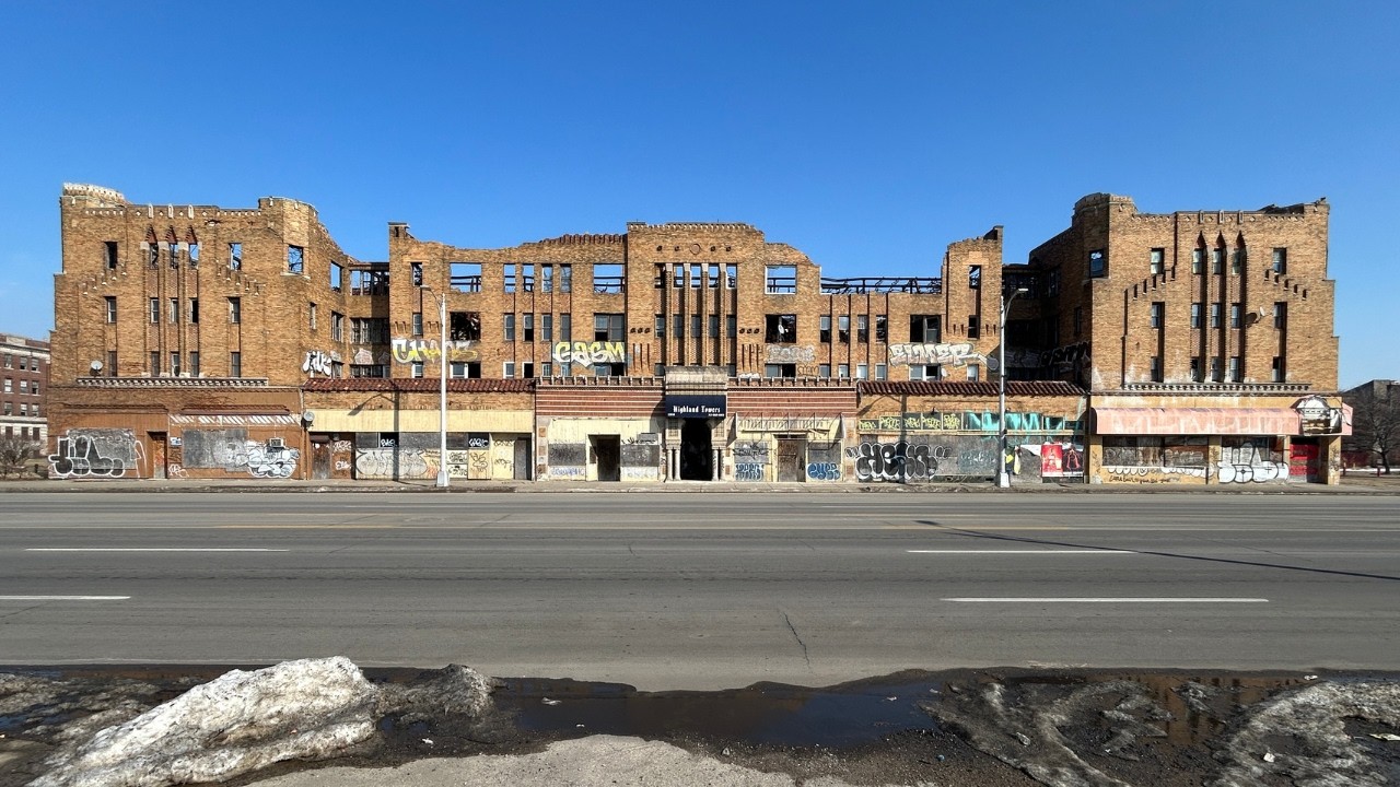 Highland Towers, Art Deco Apt. Ruins