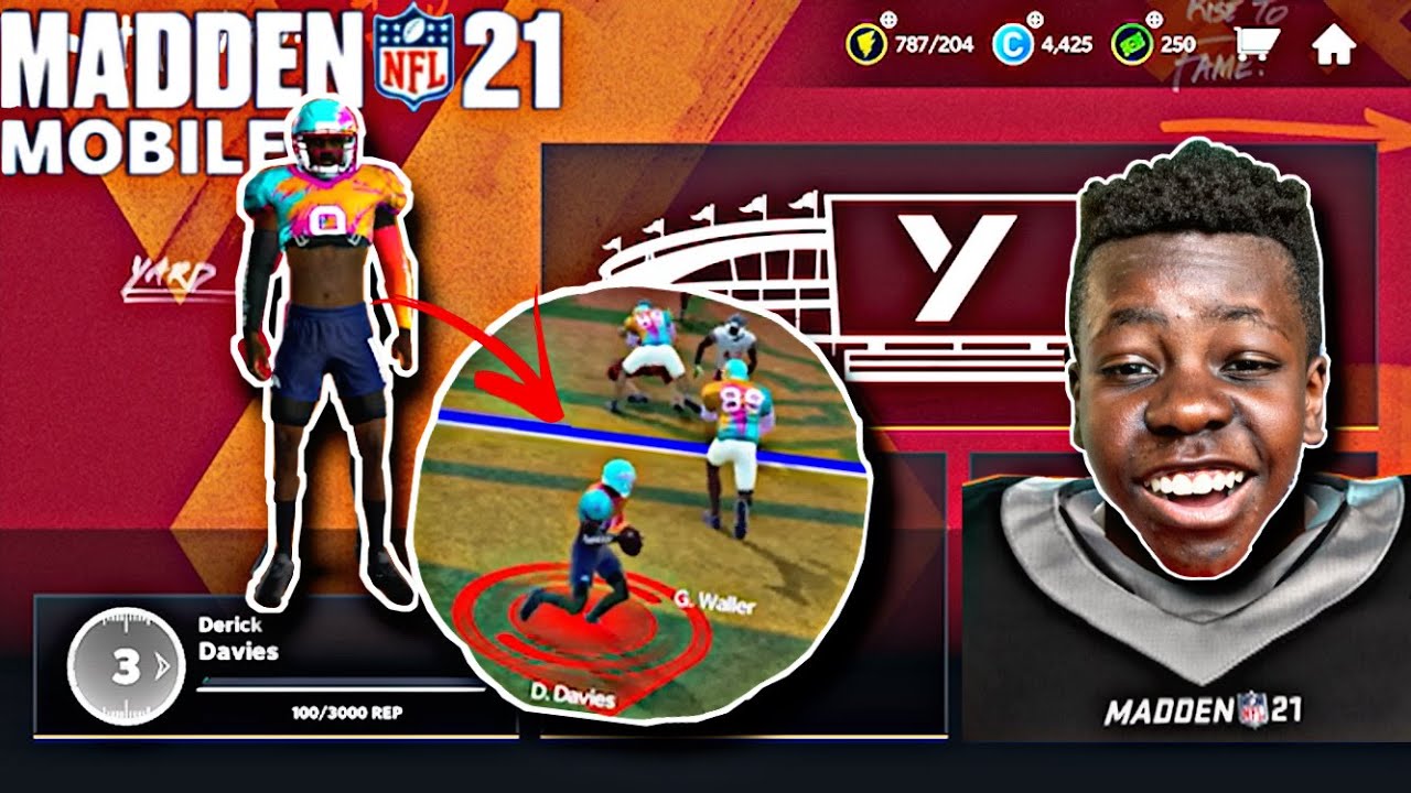 NEW MYCAREER MODE???!!!THE YARD(MADDEN MOBILE 21)