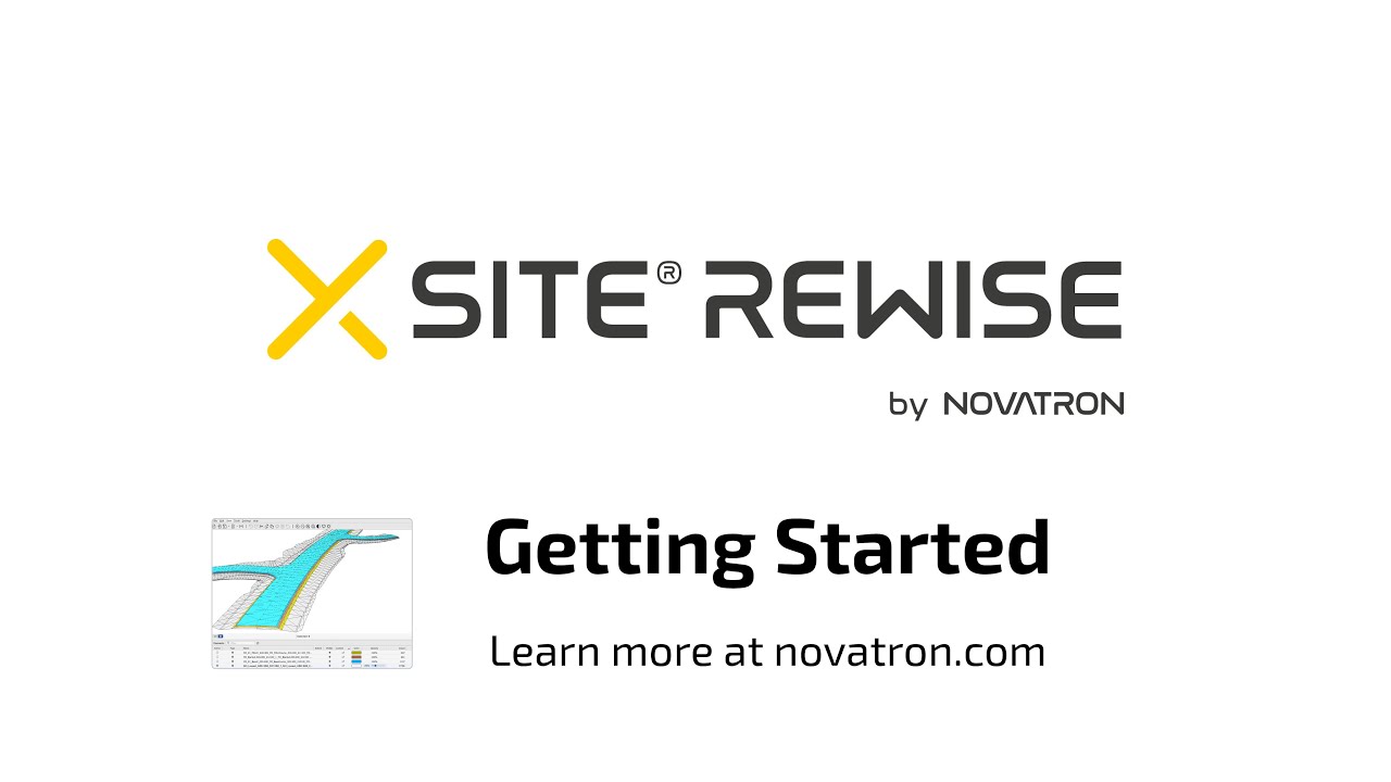 Xsite®  REWISE Getting Started