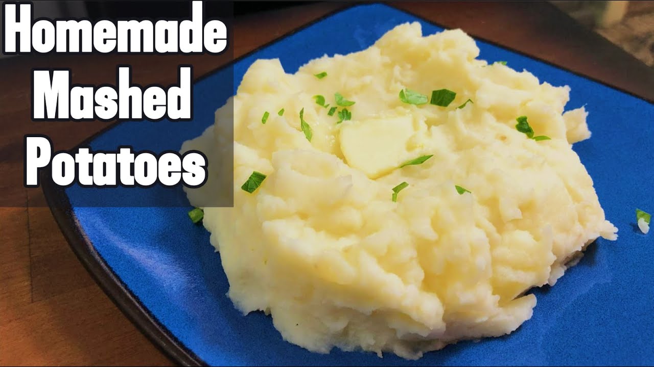 The Perfect Homemade Mashed Potatoes Recipe!