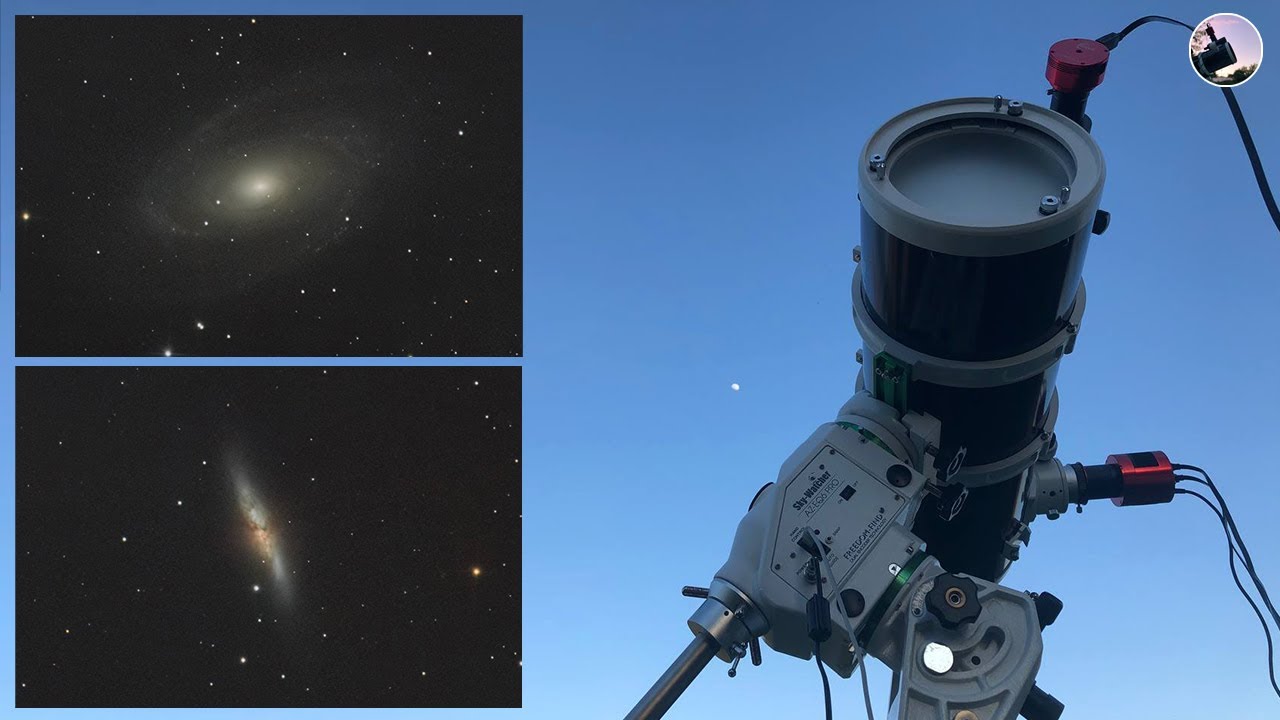 Ho FOTOGRAFATO la GALASSIA DI BODE e la GALASSIA SIGARO
