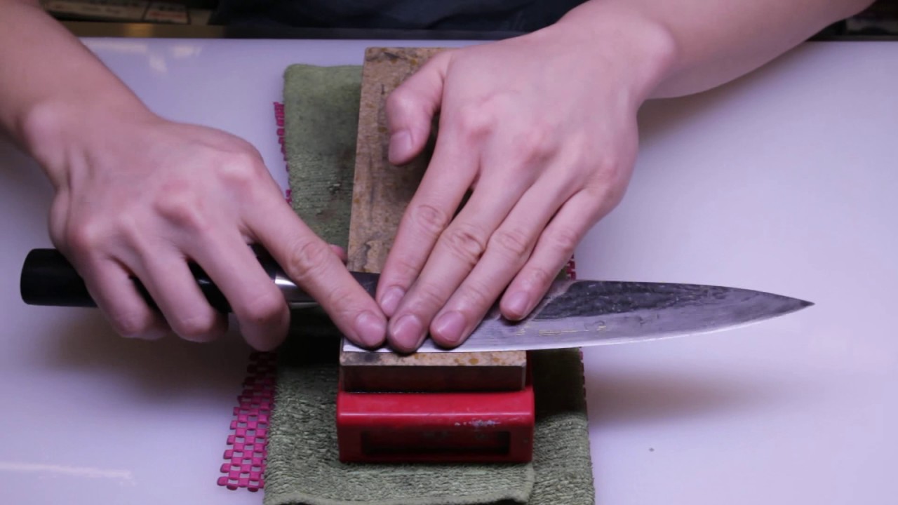 如何正確地使用磨刀石? 基礎班 Knife Sharpening 101