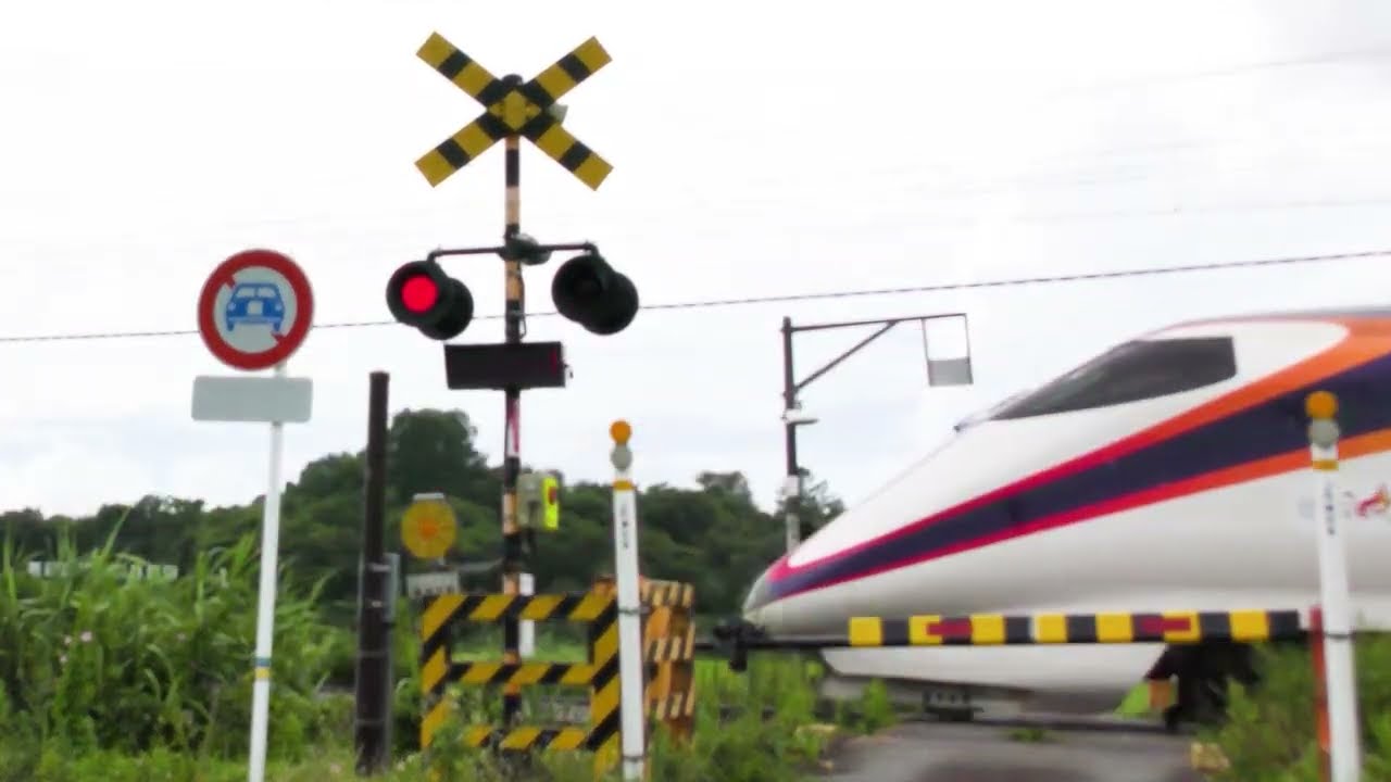 【踏切カンカン】いろんな踏切 【電車】