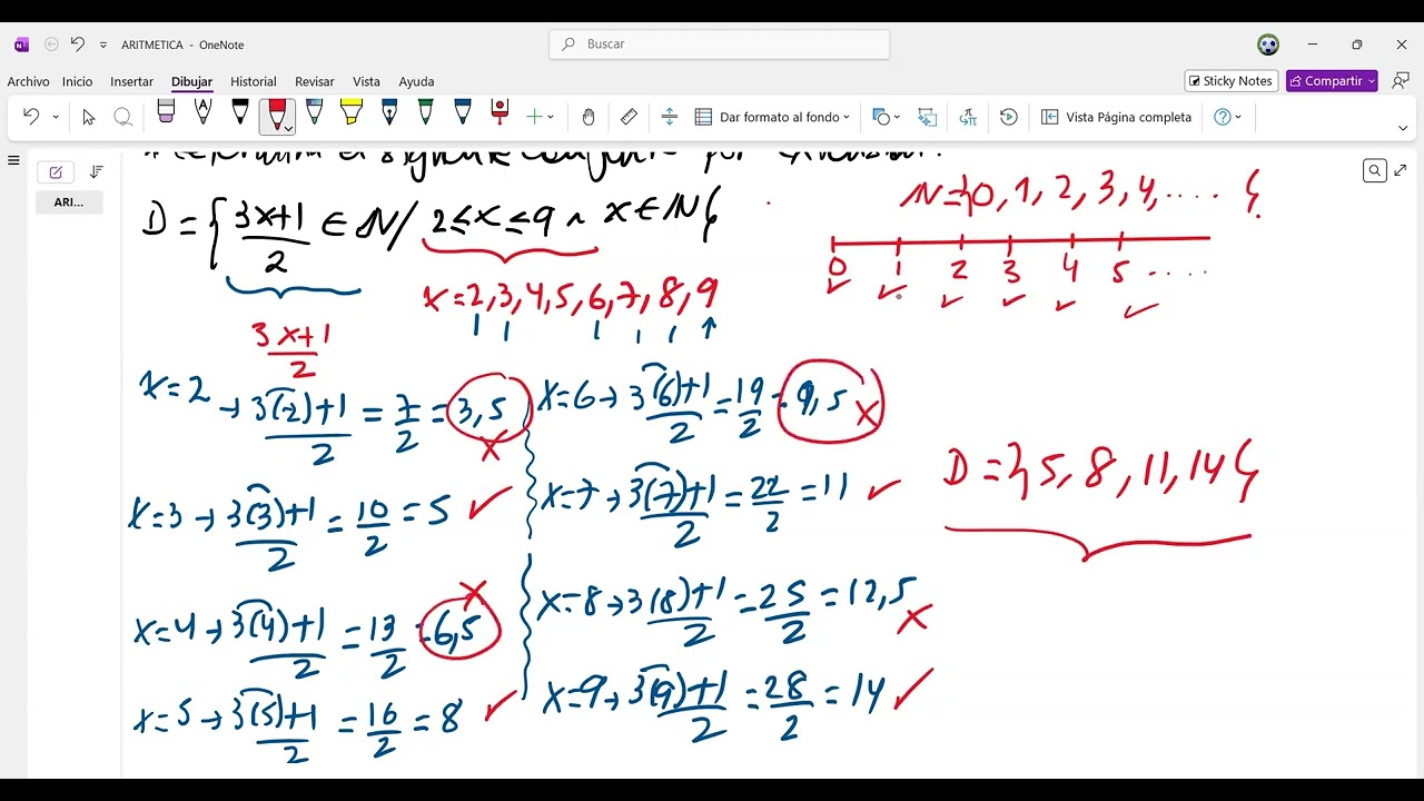 ARITMÉTICA: Teoría de Conjuntos I | ESO/ Secundaria/ Pre-Algebra (Middle School Math)