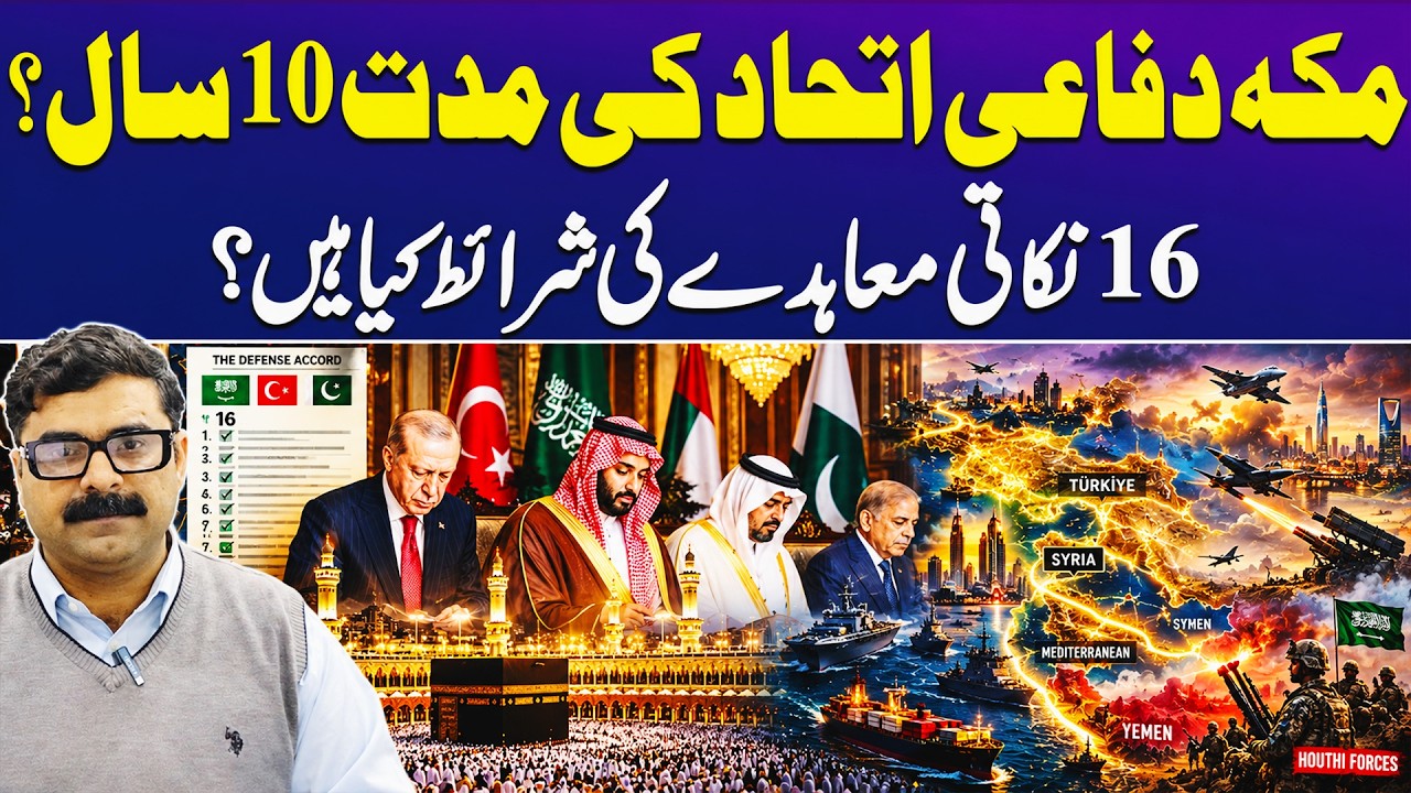 Macca Defense Pact for 10 Years:Saudi Arabia Security is in Danger|Untold Story with Dr Akmal Soomro