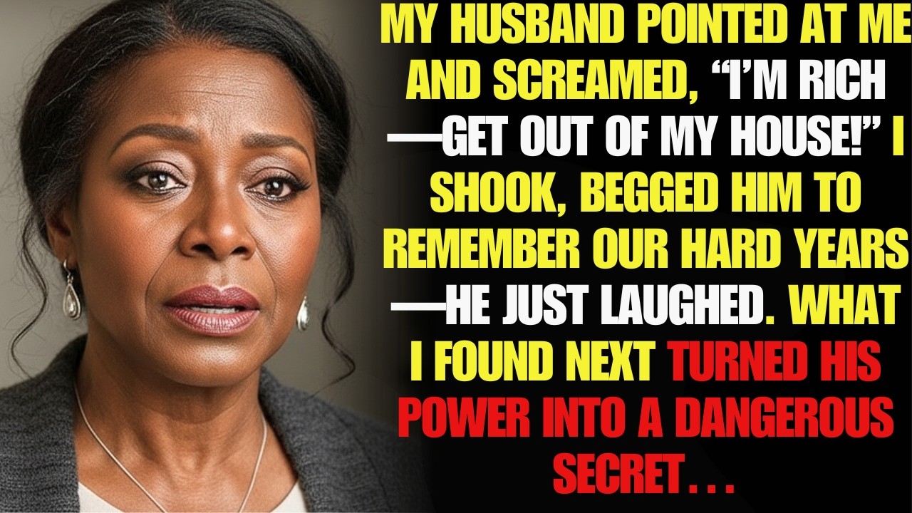 My Husband Said, “I’m Rich Now—Pack Your Things and Get Out!” So I Quietly Took Action