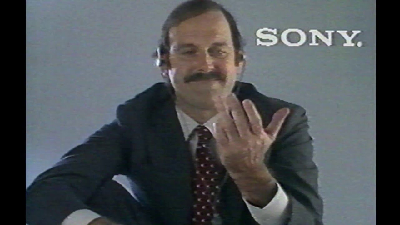Sony Amazing Portables John Cleese 1982 TV Commercial