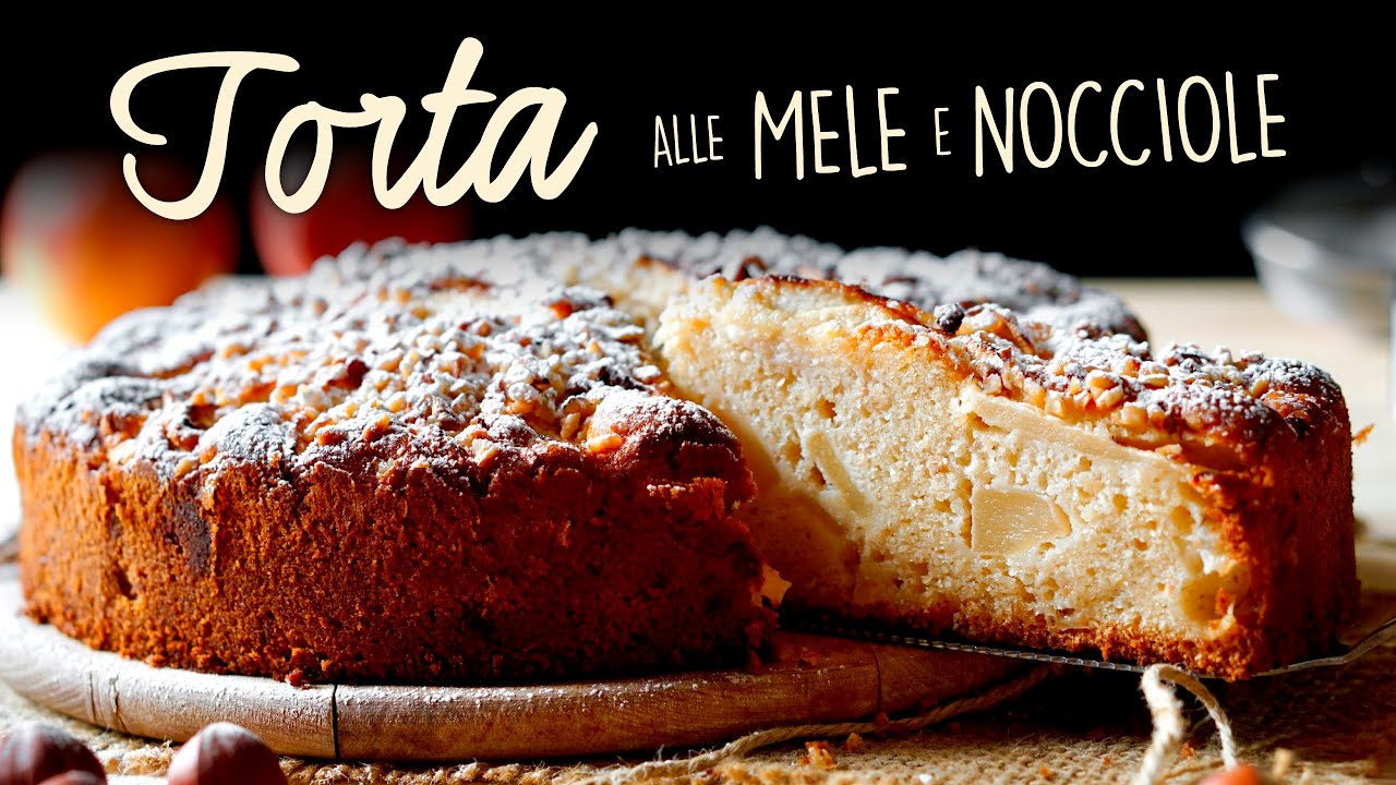 TORTA MELE E NOCCIOLE Ricetta Facile - Buon'Idea