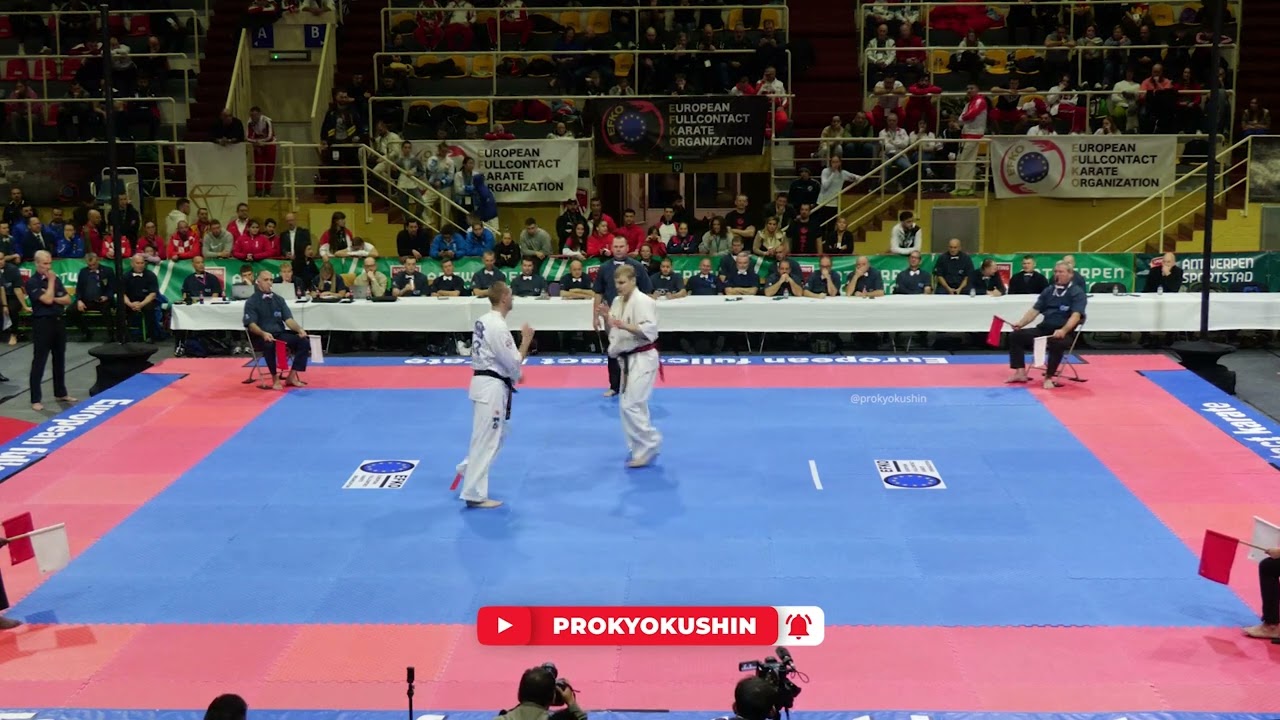 EFKO European Cup, 1/4 -90kg Jonas Rosin (Sweden, aka) - Myroslav Omelchenko (Ukraine)
