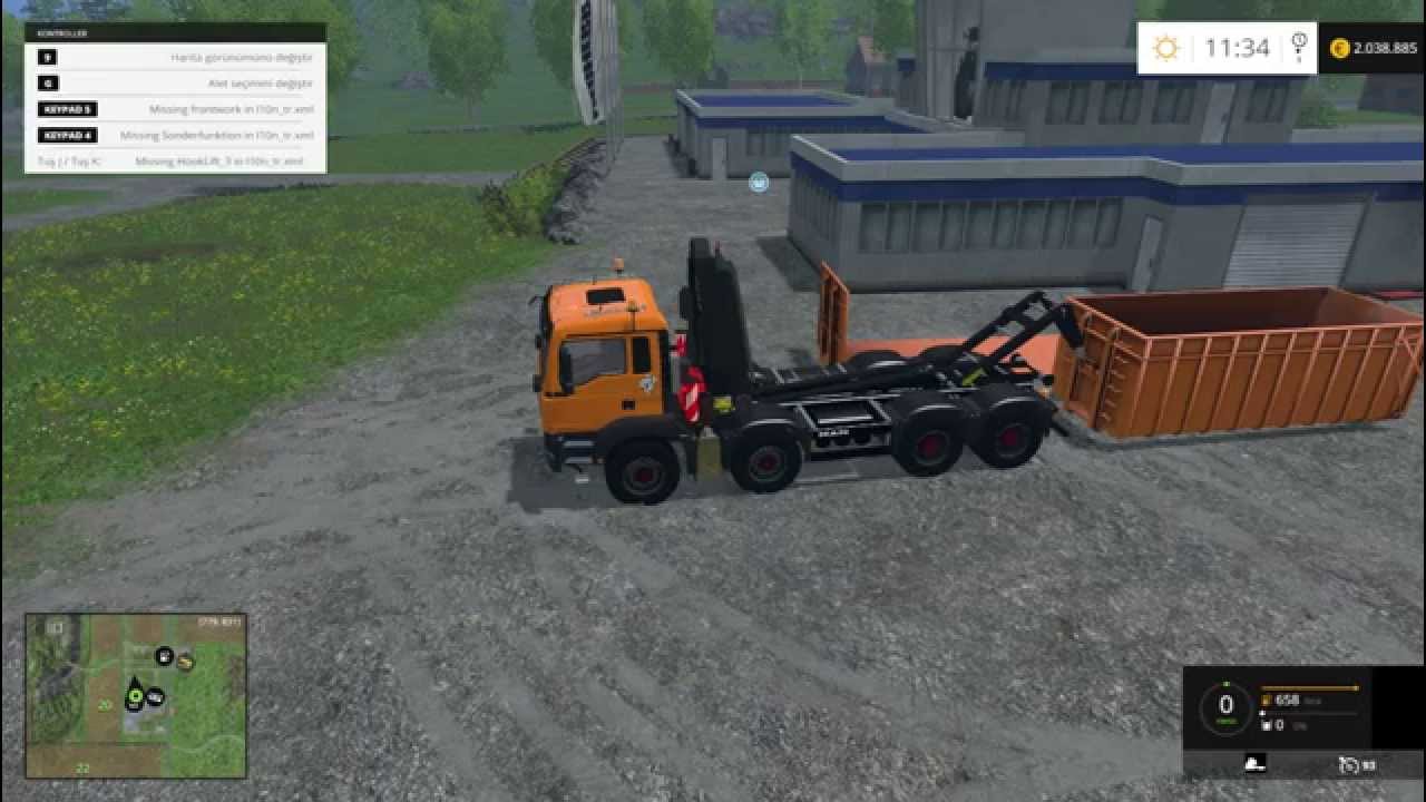 Farming Simulator 2015 Man TGA 8x8 HLK Truck Mod