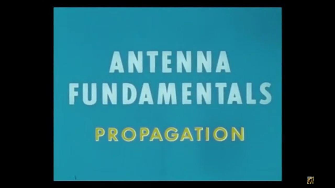 Antenna Fundamentals Propagation. Military Training film