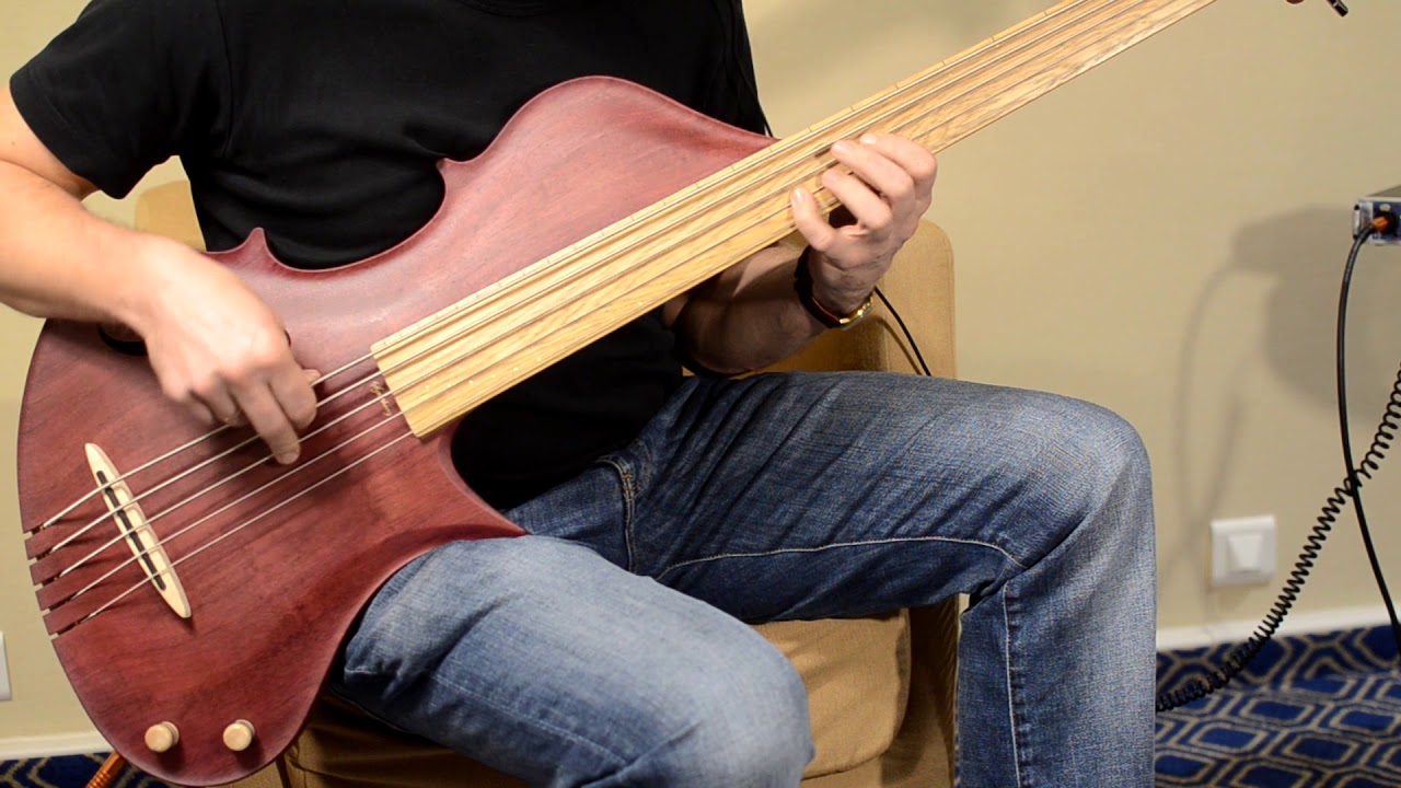 Symphony Crimson Fretless Bass Soundtest