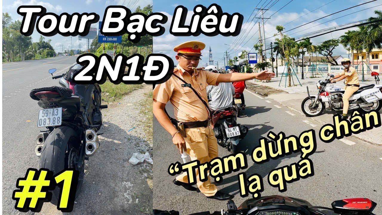 Tour Bạc Liêu 2N1Đ: Lần Đầu Trải Nghiệm Đường Miền Tây Với Z1000 | P.1