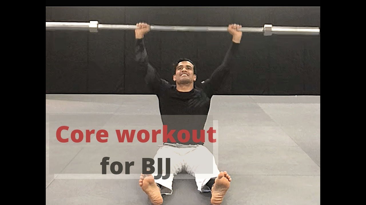 Core workout for BJJ (Guard Retention) (Cobrinha BJJ)