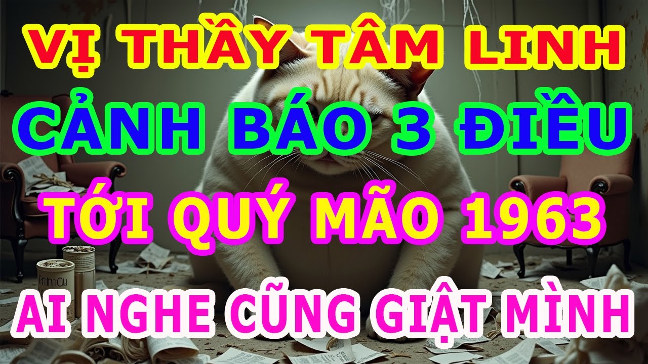 Vị Thầy Tâm Linh Trước Khi Viên Tịch Đã Cảnh Báo 3 Điều Với Quý Mão 1963–Ai Nghe Cũng Giật Mình