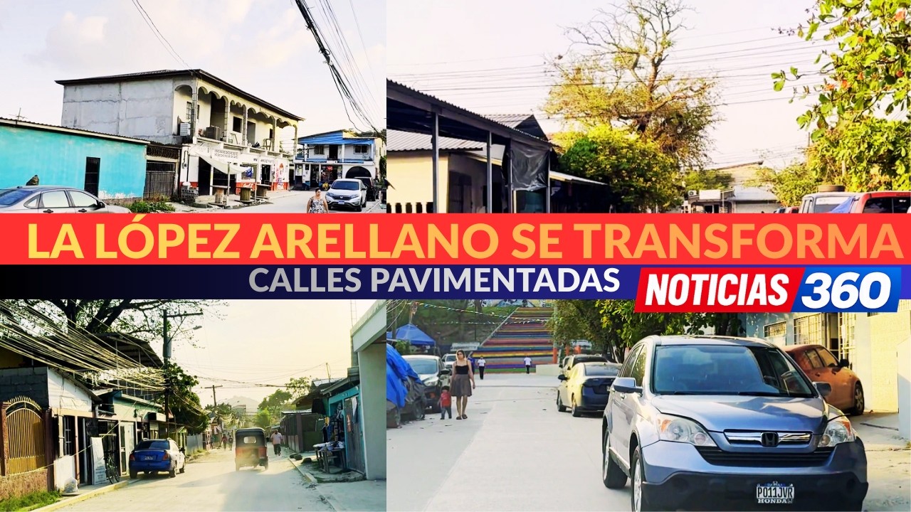 Pavimentación transforma López Arellano | Nota periodística – Geovanny Alexander Martínez | TV2