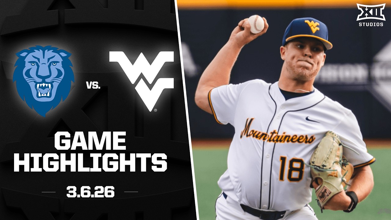 Columbia vs. West Virginia Highlights (3.6.26) | 2026 Big 12 Baseball