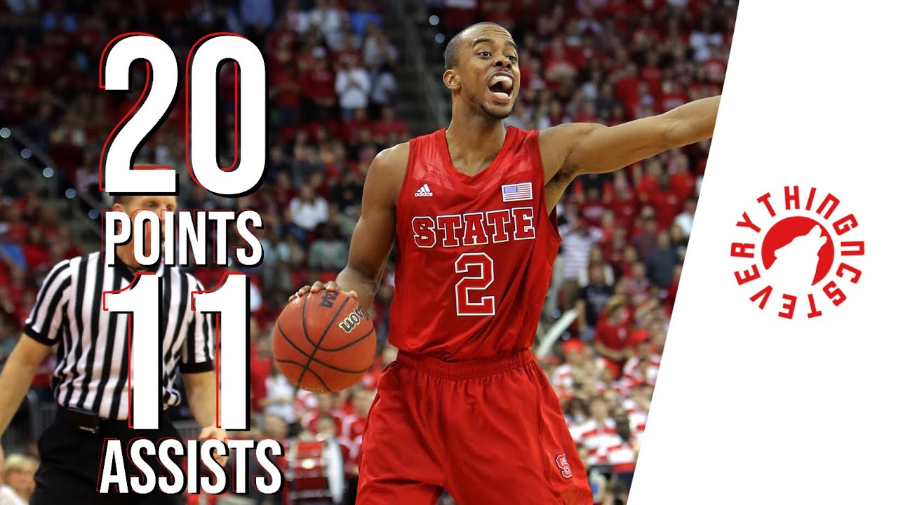 Former NC State Guard, Lorenzo Brown GOES OFF against UNC-CH | 1/26/13 | 20 PTS & 11 AST