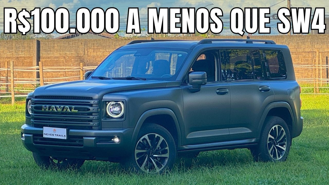 Acabou para a TOYOTA SW4? HAVAL H9 em DETALHES!