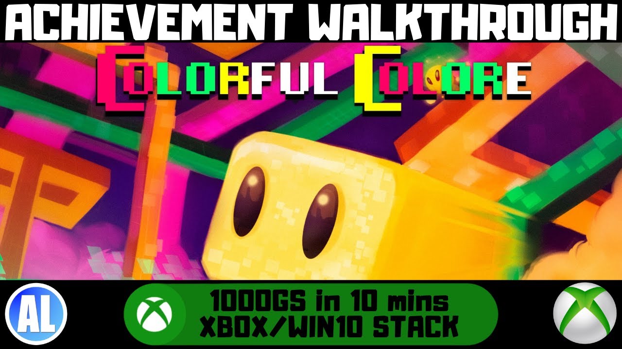 Colorful Colore (Xbox/Win10) Achievement Walkthrough