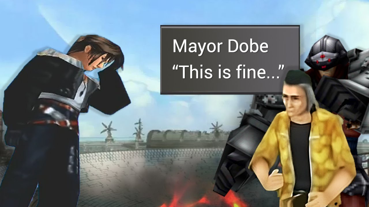 Final Fantasy VIII ненавидит пацифистов