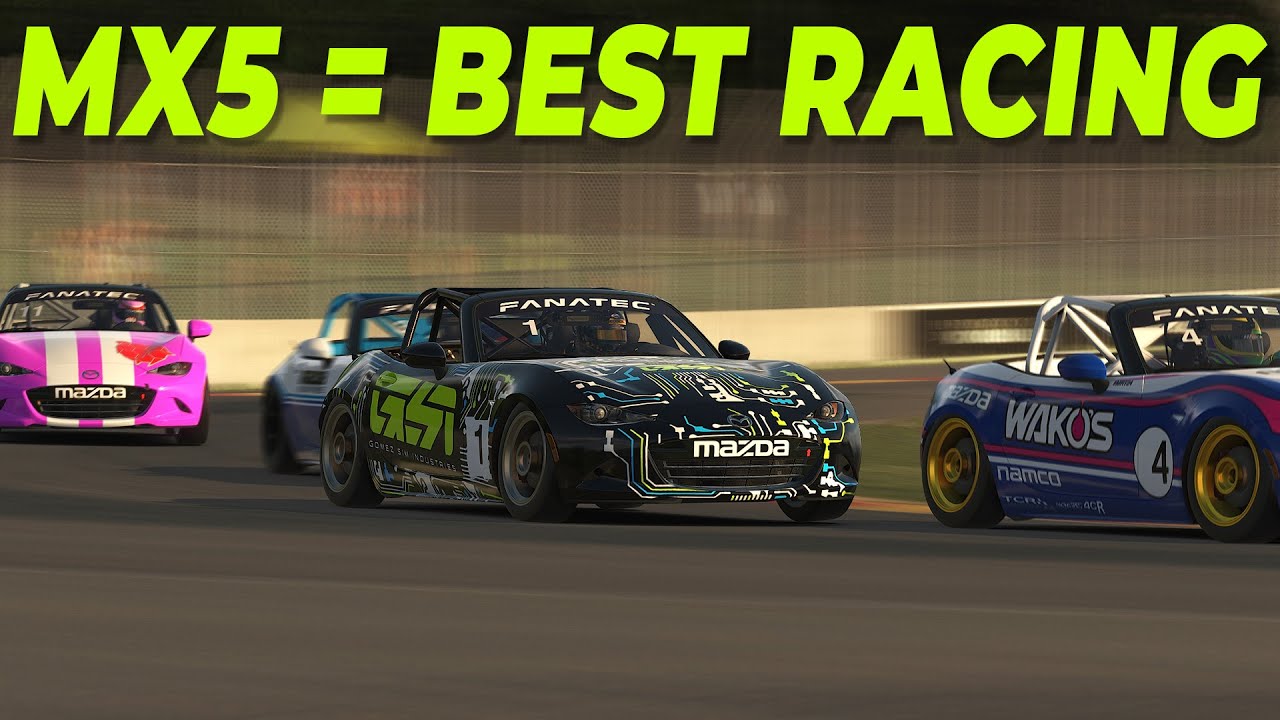MX5 racing is freaking INTENSE - some great battles and some questionable moves | iRacing