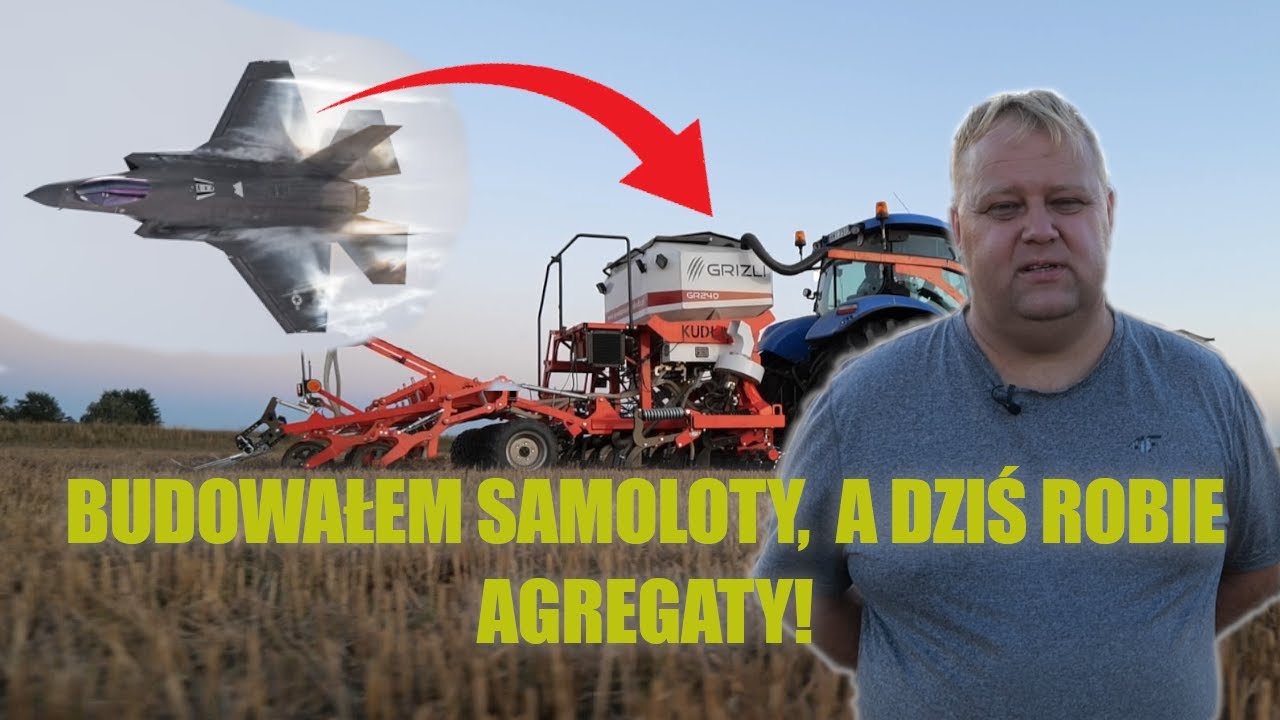 Budował SAMOLOTY, a teraz produkuje agregaty do uprawy pasowej!  Jak spisuje się agregat GRIZLI?
