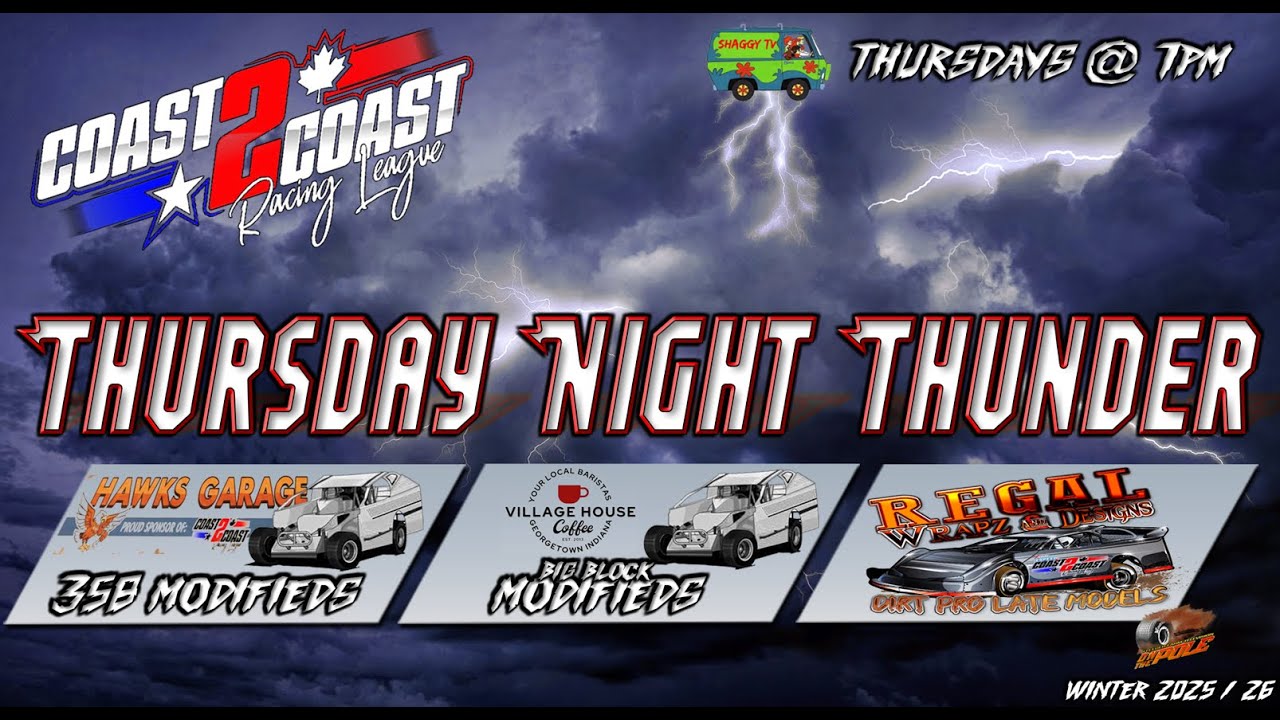 Thursday Night Thunder - Winter Season 26 Week 10 - 2/19/2026