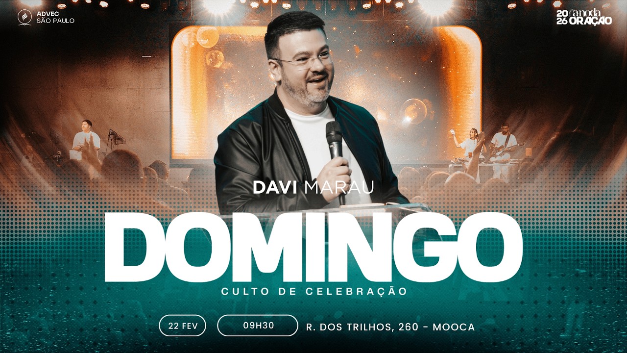 CULTO DE CELEBRAÇÃO - MANHÃ | DAVI MARAU | 22/02/2026